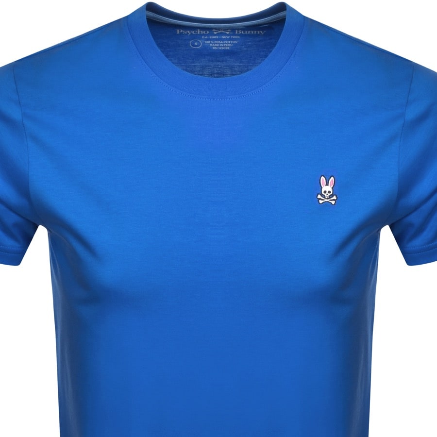 Alternative Image for ProductPsycho Bunny Classic Crew Neck T Shirt Blue2